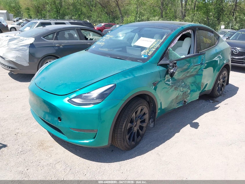 Vin: 7saygdee8ra274491, lot: 45388036, tesla model y long range dual motor all-wheel drive 20242