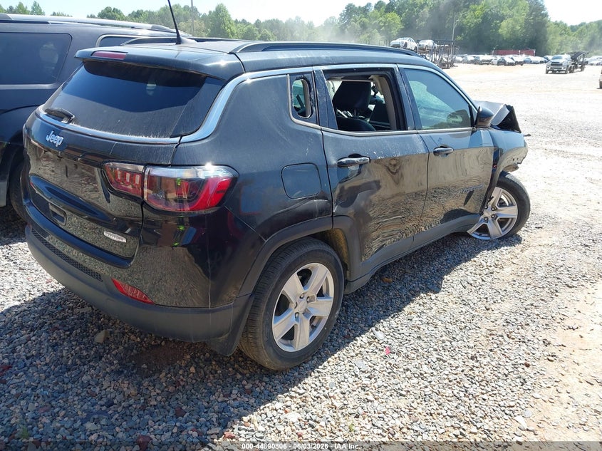 Vin: 3c4njcbb6nt138865, lot: 45388152, jeep compass latitude fwd 20224