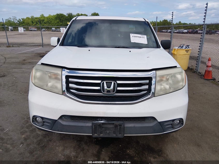 2012 Honda Pilot Ex-L VIN: 5FNYF3H58CB014432 Lot: 44890835