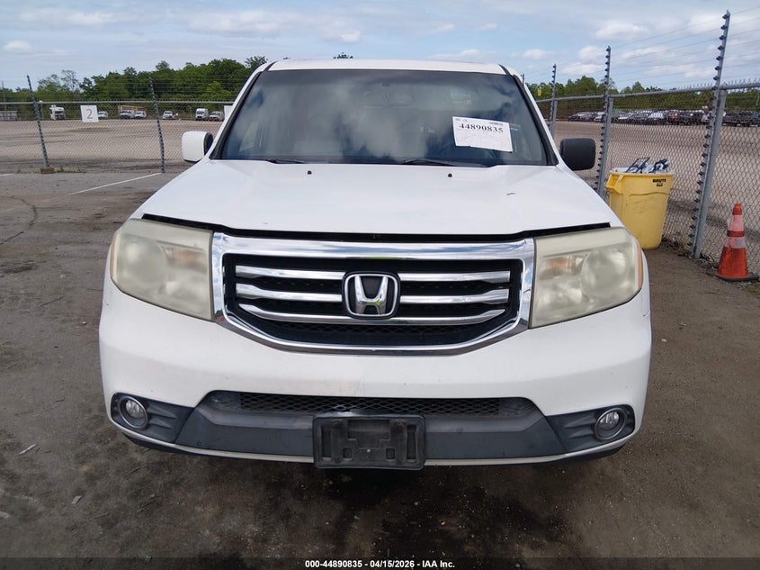 2012 Honda Pilot Ex-L VIN: 5FNYF3H58CB014432 Lot: 44890835