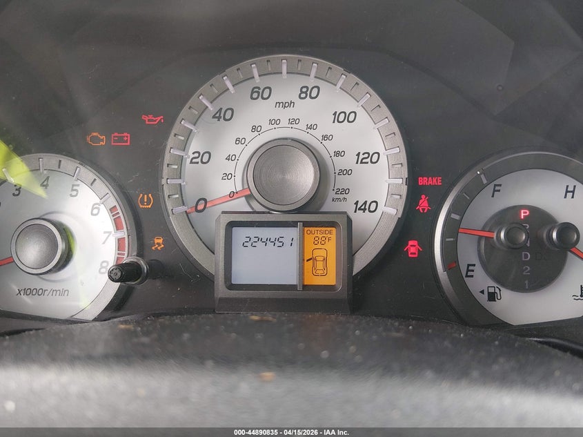 2012 Honda Pilot Ex-L VIN: 5FNYF3H58CB014432 Lot: 44890835