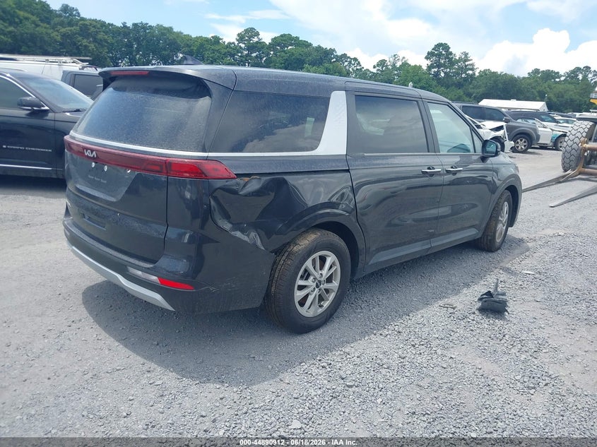 Vin: kndnb4h37r6392927, lot: 45388258, kia carnival mpv lx seat package 20244
