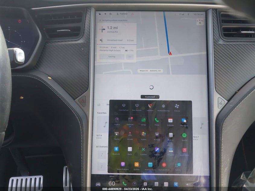 2018 Tesla Model X VIN: 5YJXCBE47JF111337 Lot: 44890929