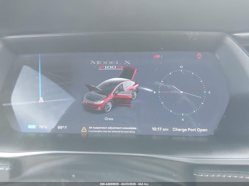 2018 Tesla Model X VIN: 5YJXCBE47JF111337 Lot: 44890929