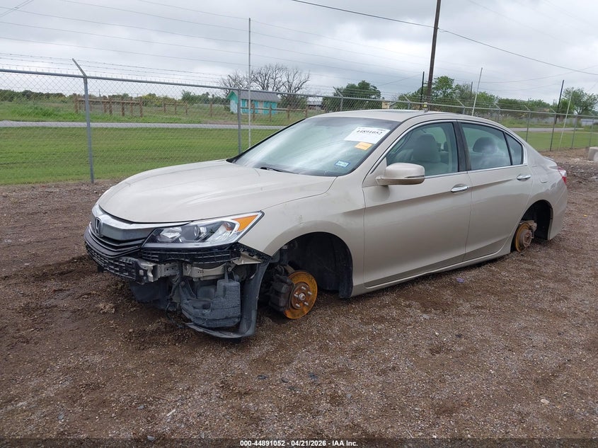 2016 Honda Accord Ex 1HGCR2F71GA124450 photo 1
