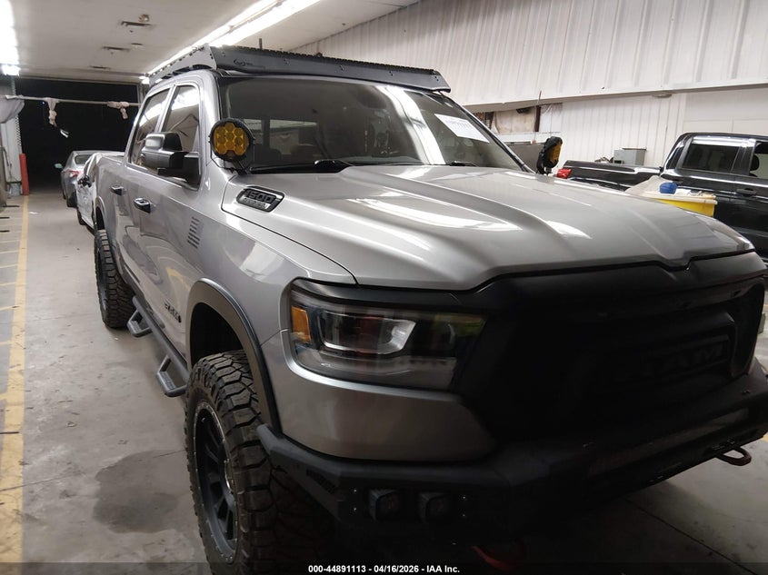 2019 Ram 1500 Big Horn/Lone Star 4X4 5'7 Box VIN: 1C6SRFFT3KN626500 Lot: 44891113