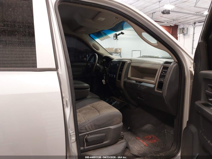 2012 Ram 1500 4.7 Ram St silver Lot 111044891138 Vin 1C6RD7FP8CS252037