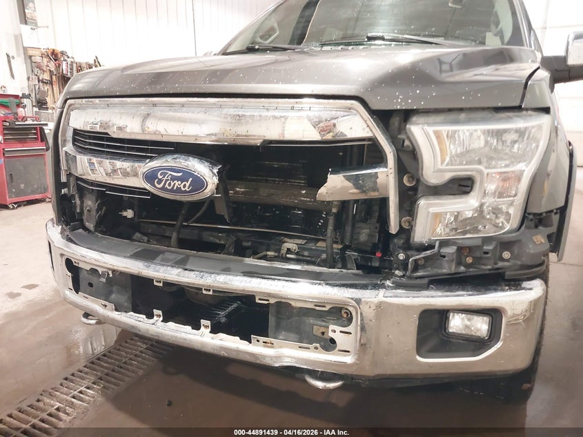 2015 Ford F-150 5.0 Lariat grey Lot 111044891439 Vin 1FTEW1EF8FFA94965