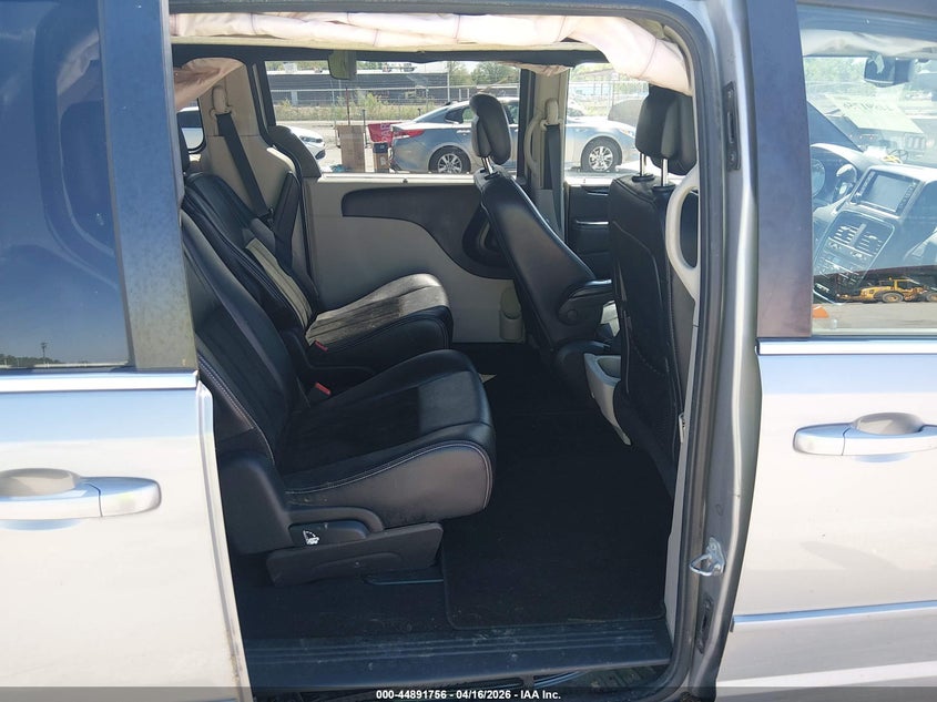 2017 Dodge Caravan 3.6 Grand Sxt grey Lot 111044891756 Vin 2C4RDGCG6HR612329