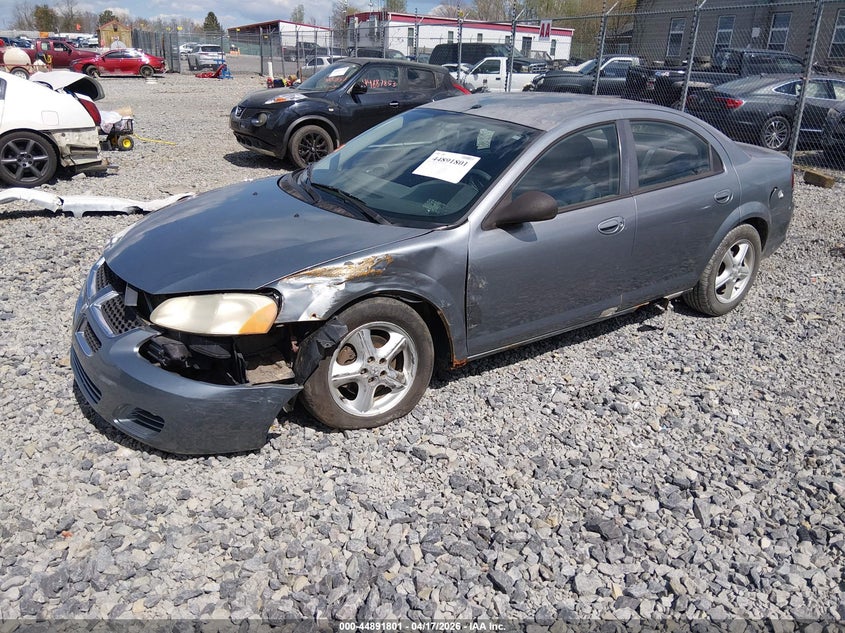 2006 DODGE STRATUS SEDAN 2.4L I-4 DOHC, 150HP