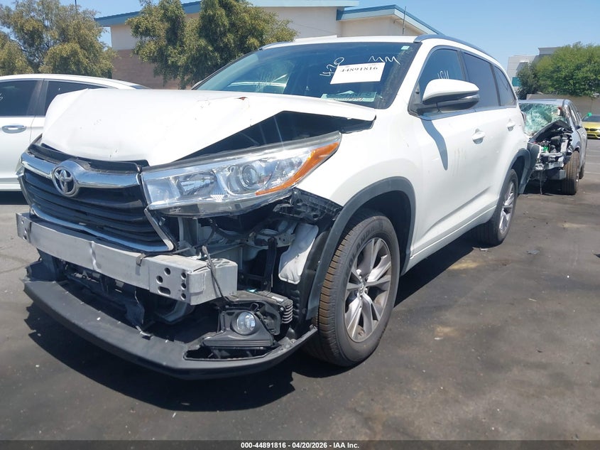 2015 Toyota Highlander Xle V6
