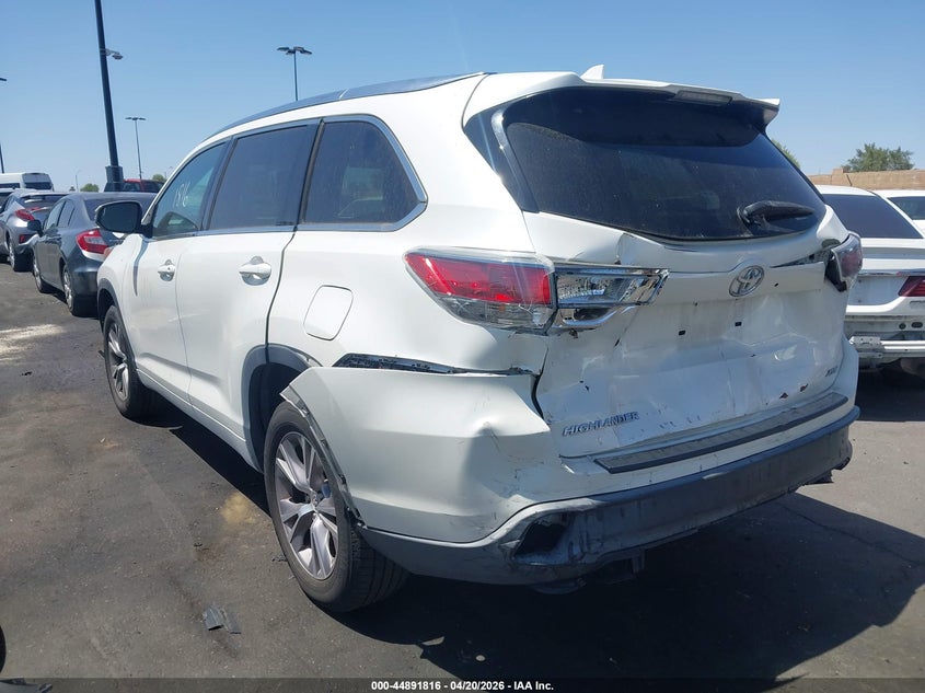 2015 Toyota Highlander Xle V6