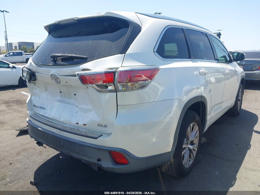 2015 Toyota Highlander Xle V6