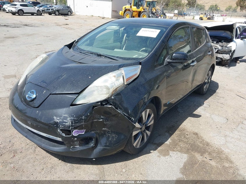 Vin: 1n4az0cp0fc310469, lot: 45389214, nissan leaf sv 20152