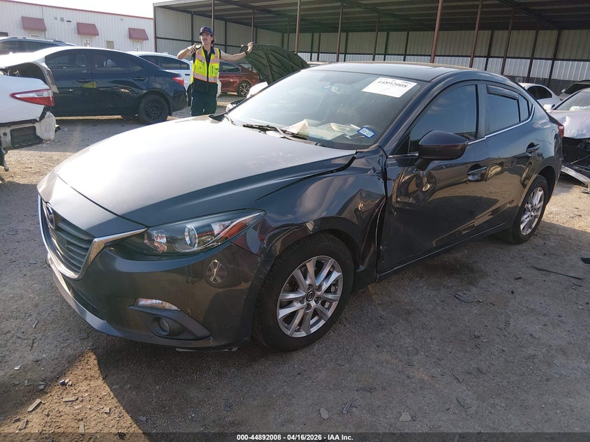 Vin: 3mzbm1w76gm262651, lot: 45389354, mazda mazda3 i touring 20162