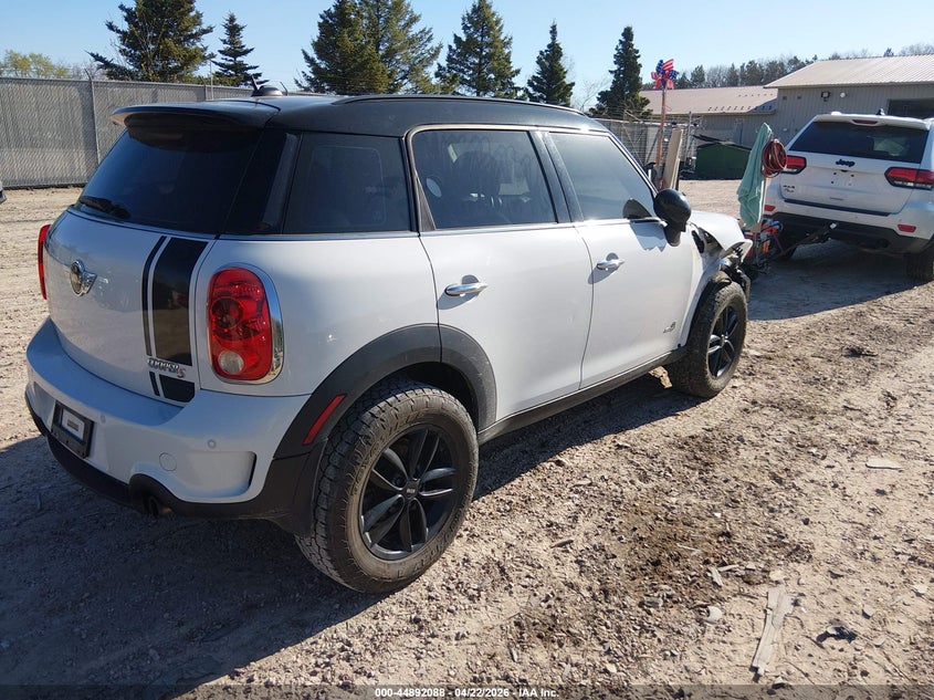 Vin: wmwzc5c58cwl58741, lot: 45389434, mini cooper s countryman 20124