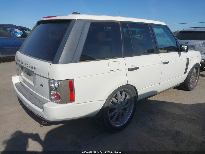 2006 LAND ROVER RANGE ROVER auction photo 4