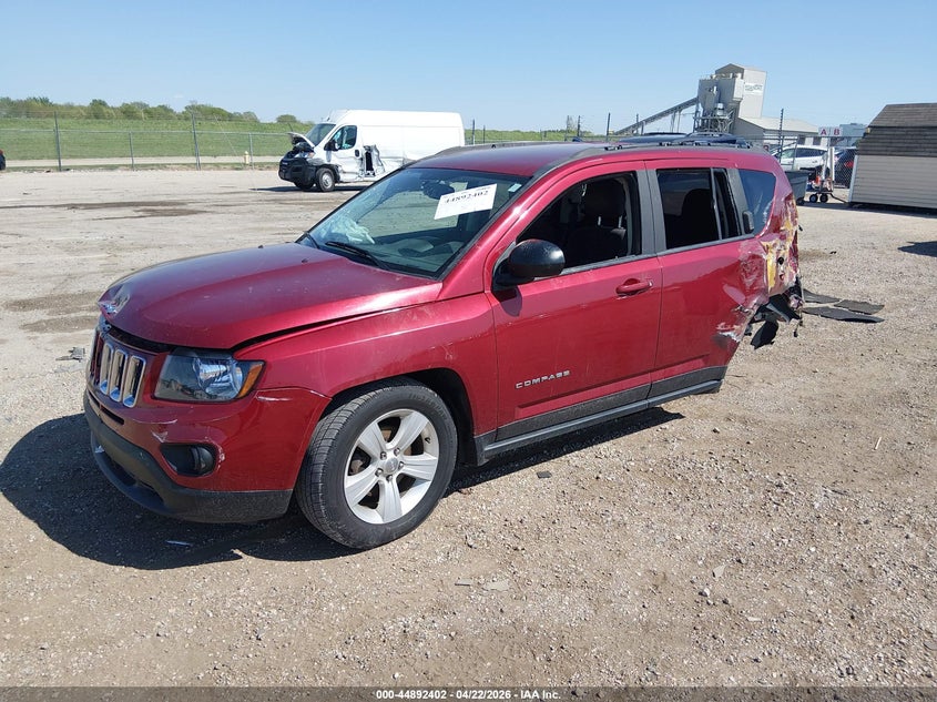 2016 Jeep Compass Sport VIN: 1C4NJDBBXGD686771 Lot: 44892402