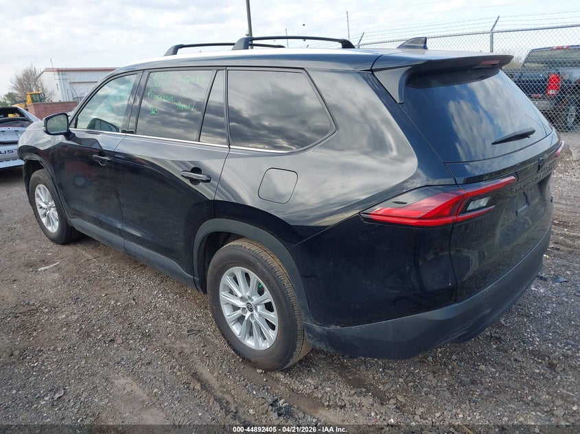 2025 TOYOTA HIGHLANDER SPORT UTILITY VEHICLE 2.4L I-4 DI, DOHC, VVT, TURBO, 265HP