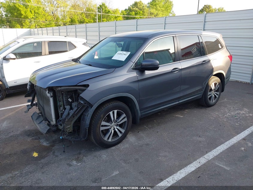 Vin: 5fnyf5h55jb006667, lot: 45389848, honda pilot ex-l 20182