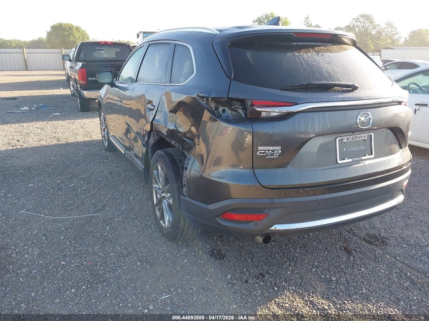 Vin: jm3tcbeyxh0133480, lot: 45389935, mazda cx-9 signature 20173