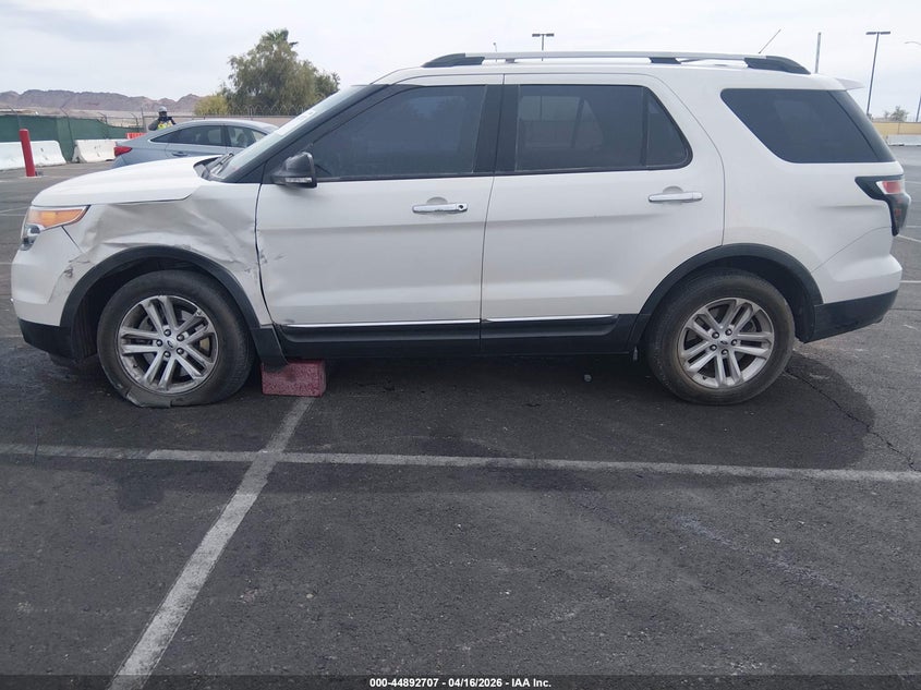 1FM5K7D86FGA34464 2015 Ford Explorer 3.5 Xlt white