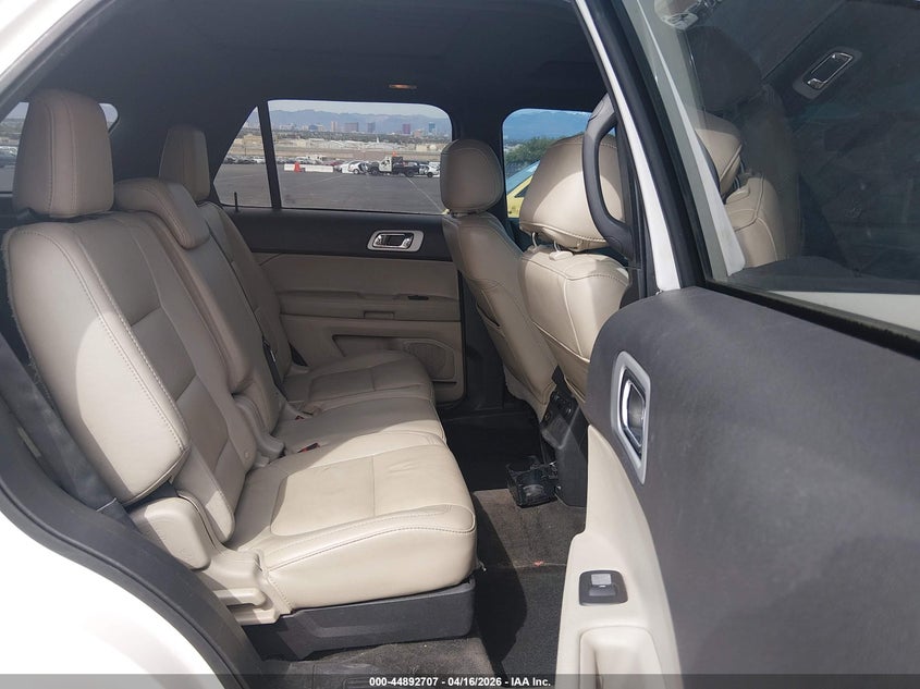 2015 Ford Explorer 3.5 Xlt white Lot 111044892707 Vin 1FM5K7D86FGA34464