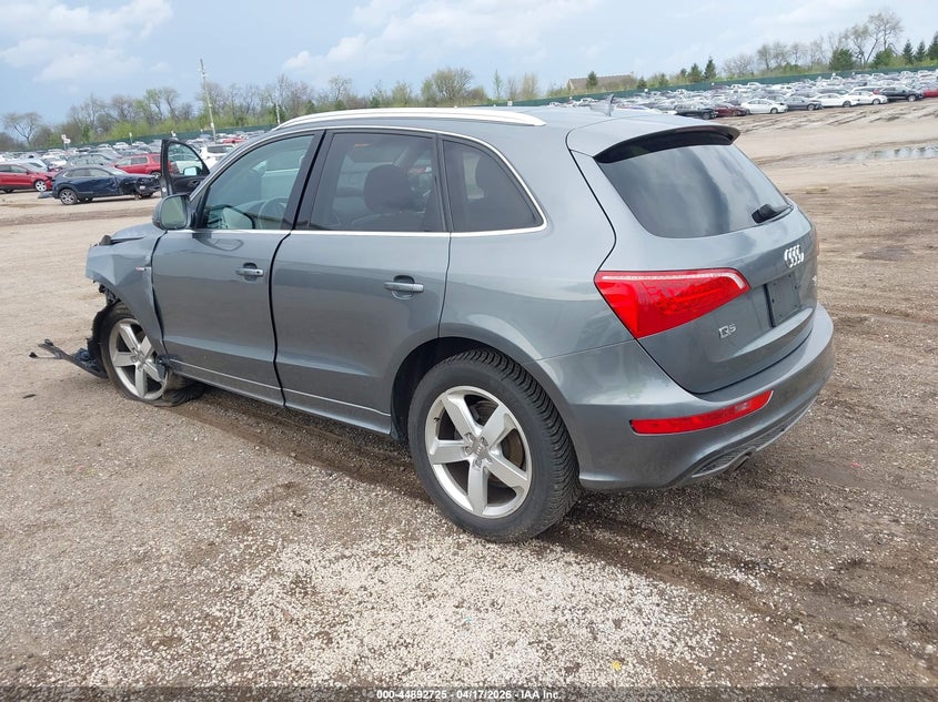 Vin: wa1dkbfp9ca011728, lot: 45390071, audi q5 3.2 premium plus 20123