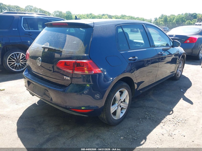 2015 Volkswagen Golf Tdi S 4-Door