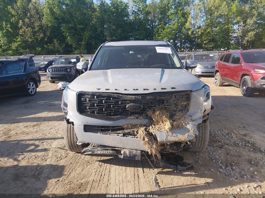 VIN 5XYP3DHC2MG129076 2021 KIA TELLURIDE EX