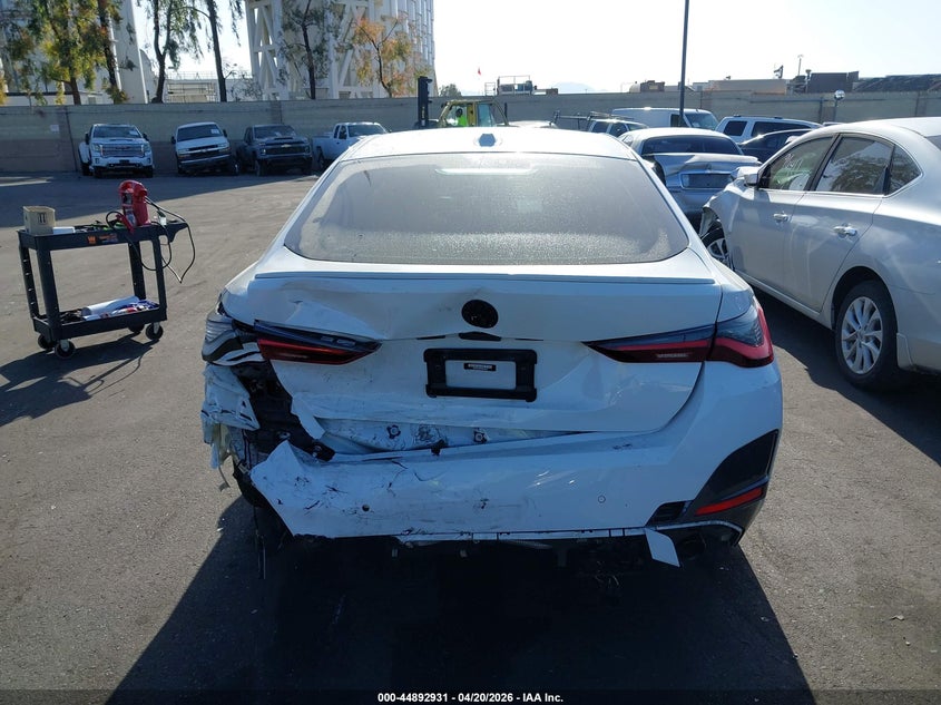 2022 BMW 430I Gran Coupe VIN: WBA63AV05NFM39342 Lot: 44892931