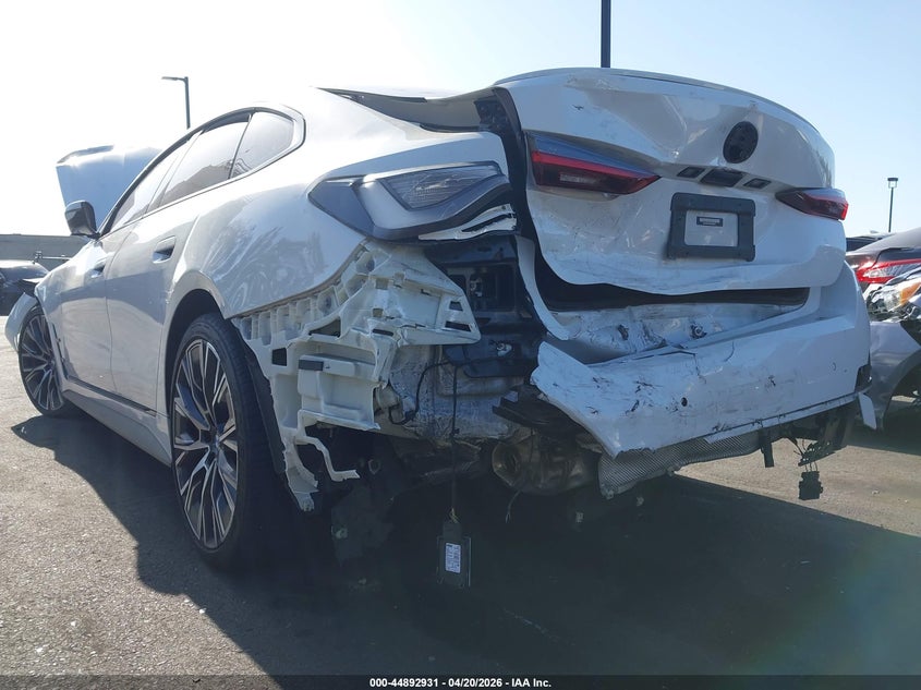 2022 BMW 430I Gran Coupe VIN: WBA63AV05NFM39342 Lot: 44892931