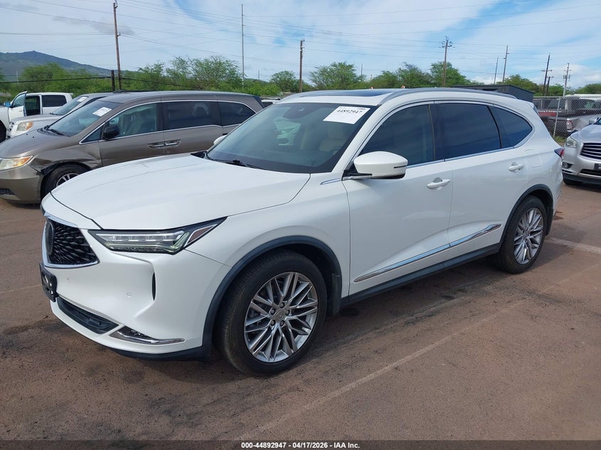2022 ACURA MDX auction photo 2
