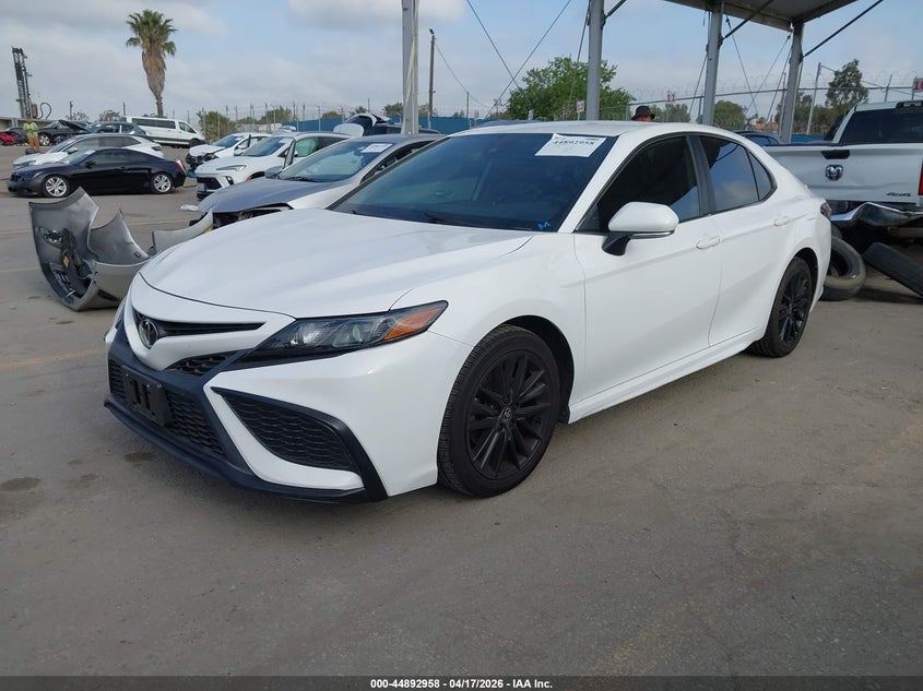 2022 Toyota Camry Se 4T1G11AKXNU624255 photo 1