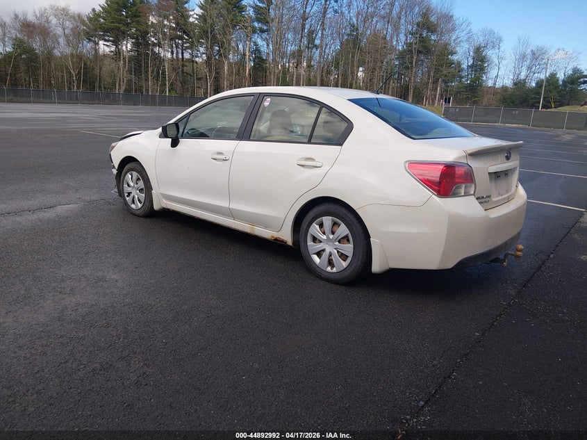 Vin: jf1gjaa6xgh018138, lot: 45390338, subaru impreza 2.0i 20163