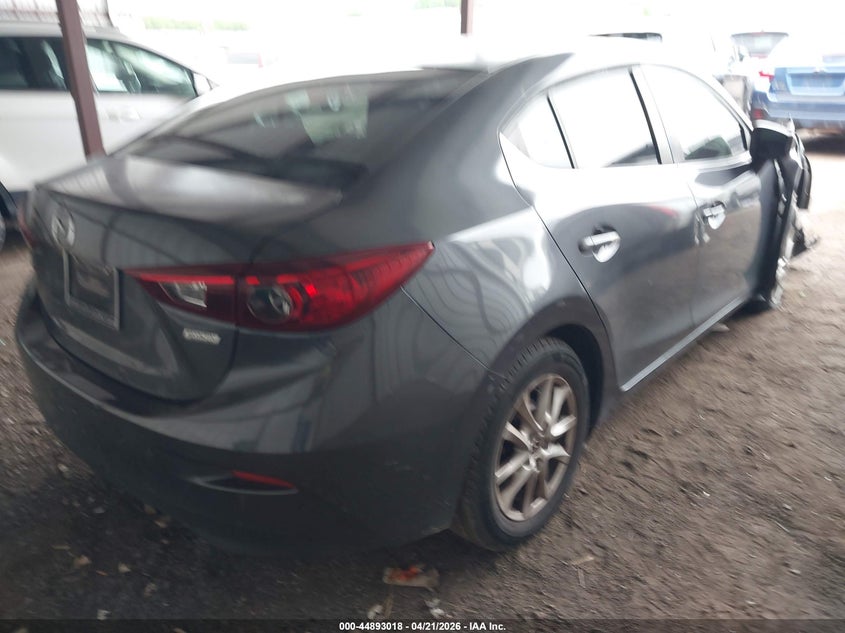 Vin: jm1bm1u79g1335756, lot: 45390364, mazda mazda3 i sport 20164