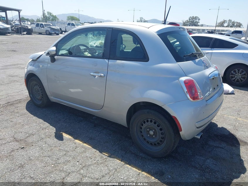 Vin: 3c3cffar8dt552421, lot: 45390401, fiat 500 pop 20133