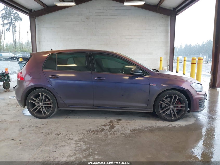 2017 Volkswagen Golf Gti Sport 4-Door VIN: 3VW447AUXHM000660 Lot: 44893086