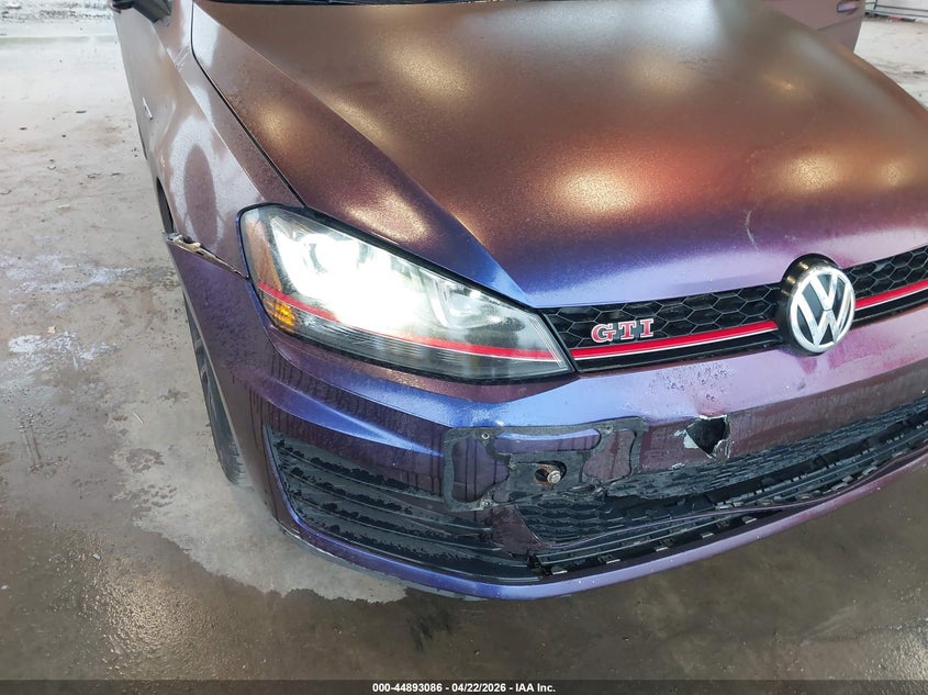 2017 Volkswagen Golf Gti Sport 4-Door VIN: 3VW447AUXHM000660 Lot: 44893086
