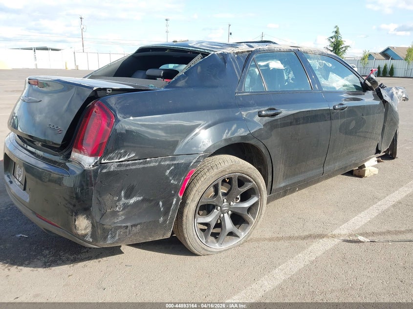 2021 Chrysler 300 3.6 S black Lot 111044893164 Vin 2C3CCABG8MH585419