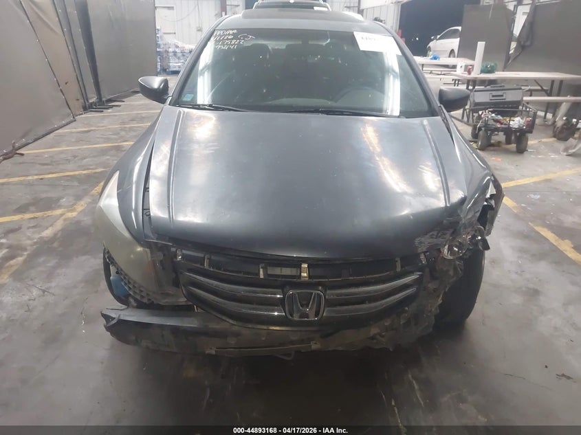 2012 Honda Accord 2.4 2.4 Ex-l Grey Lot 111044893168 Vin 1HGCP2F82CA175822