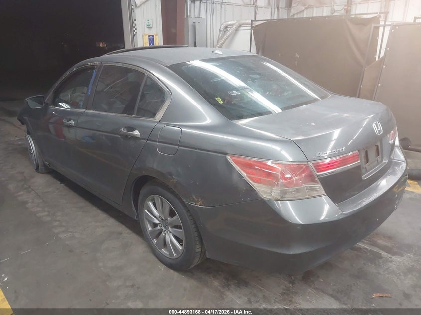 2012 Honda Accord 2.4 2.4 Ex-l Grey Lot 111044893168 Vin 1HGCP2F82CA175822