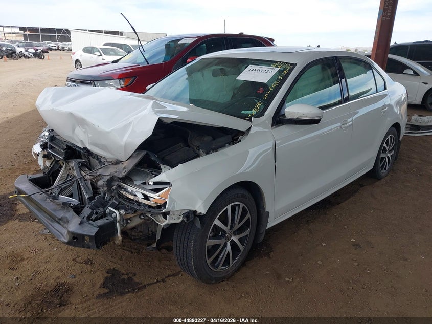 2017 Volkswagen Jetta 1.4 1.4T Se white Lot 111044893227 Vin 3VWDB7AJ8HM308292