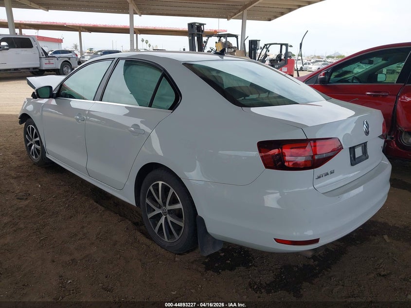 2017 Volkswagen Jetta 1.4 1.4T Se white Lot 111044893227 Vin 3VWDB7AJ8HM308292