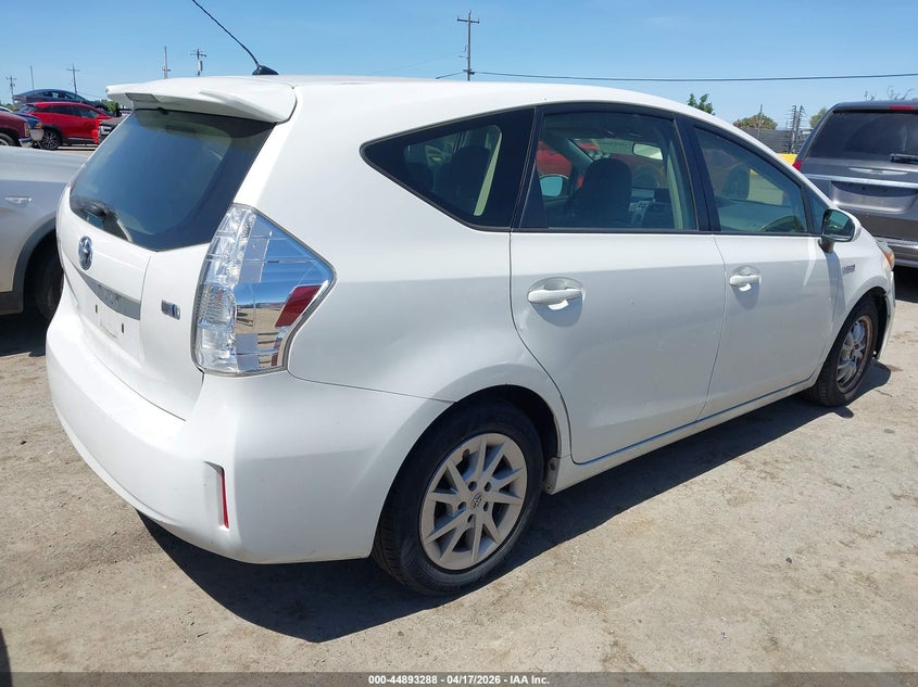 2012 Toyota Prius V Five/Three/Two
