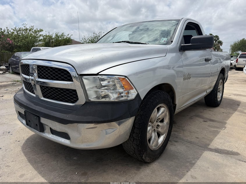 Vin: 3c6jr6ag9hg592036, lot: 45390660, ram 1500 tradesman  4x2 6'4 box 20172