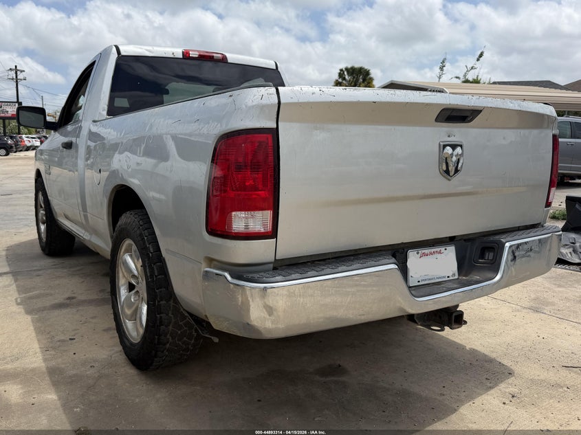 Vin: 3c6jr6ag9hg592036, lot: 45390660, ram 1500 tradesman  4x2 6'4 box 20173