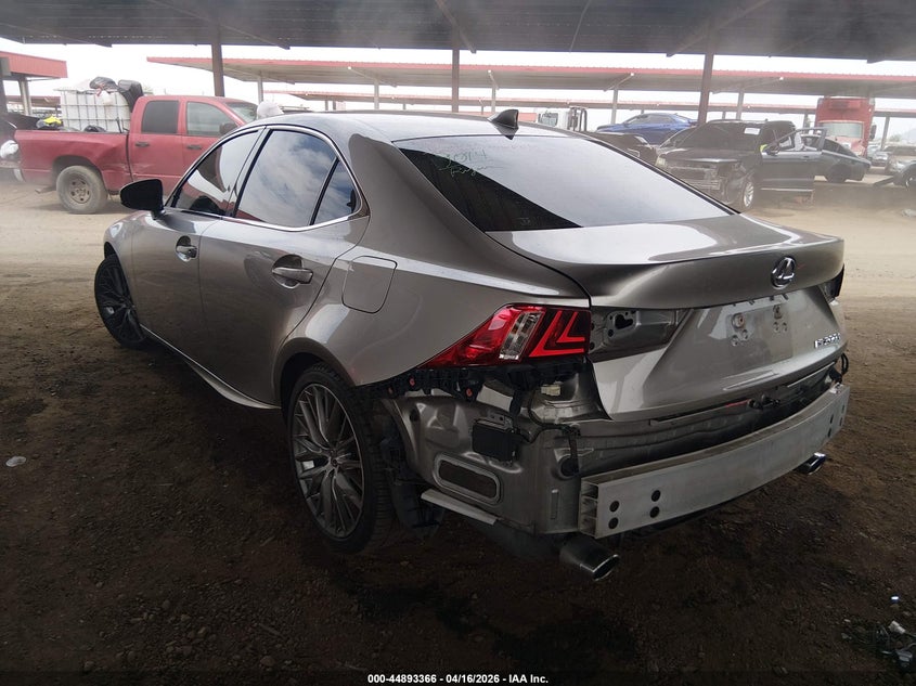 Vin: jthba1d28g5016675, lot: 45390712, lexus is 200t 20163