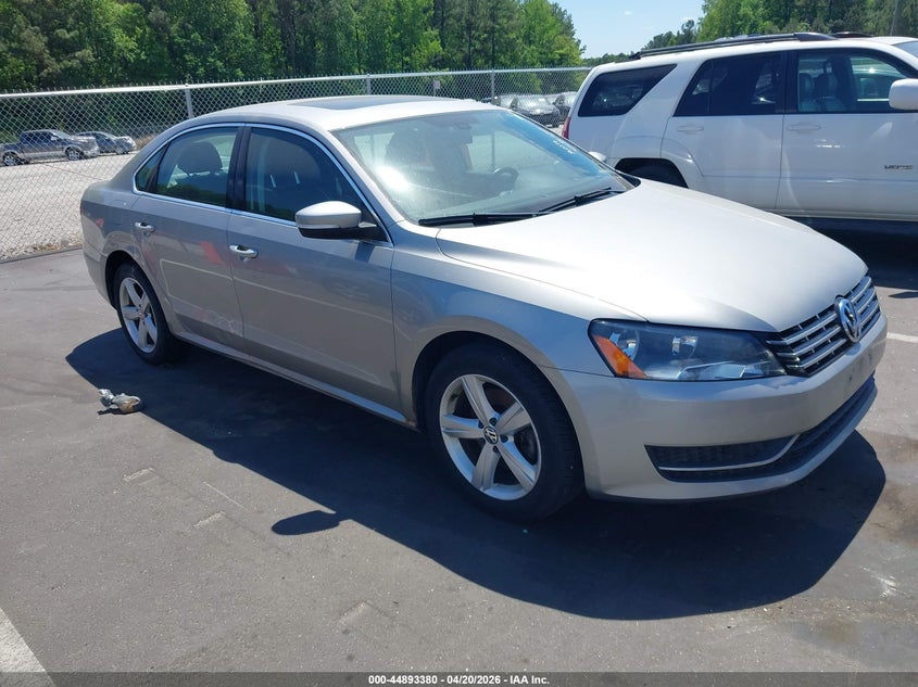 2012 Volkswagen Passat 2.0L Tdi Se
