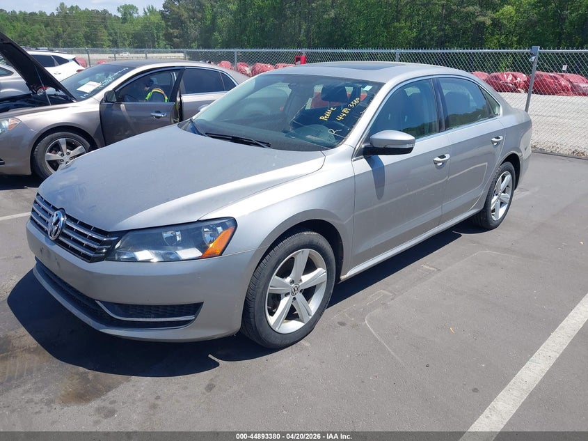 2012 Volkswagen Passat 2.0L Tdi Se